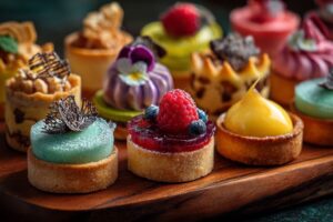 Idées inspirantes pour un buffet dessert de mariage champêtre
