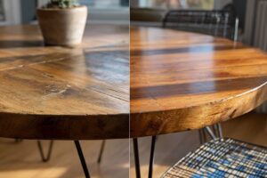Redonner Vie à une Table Ronde Ancienne : Astuces de Relooking
